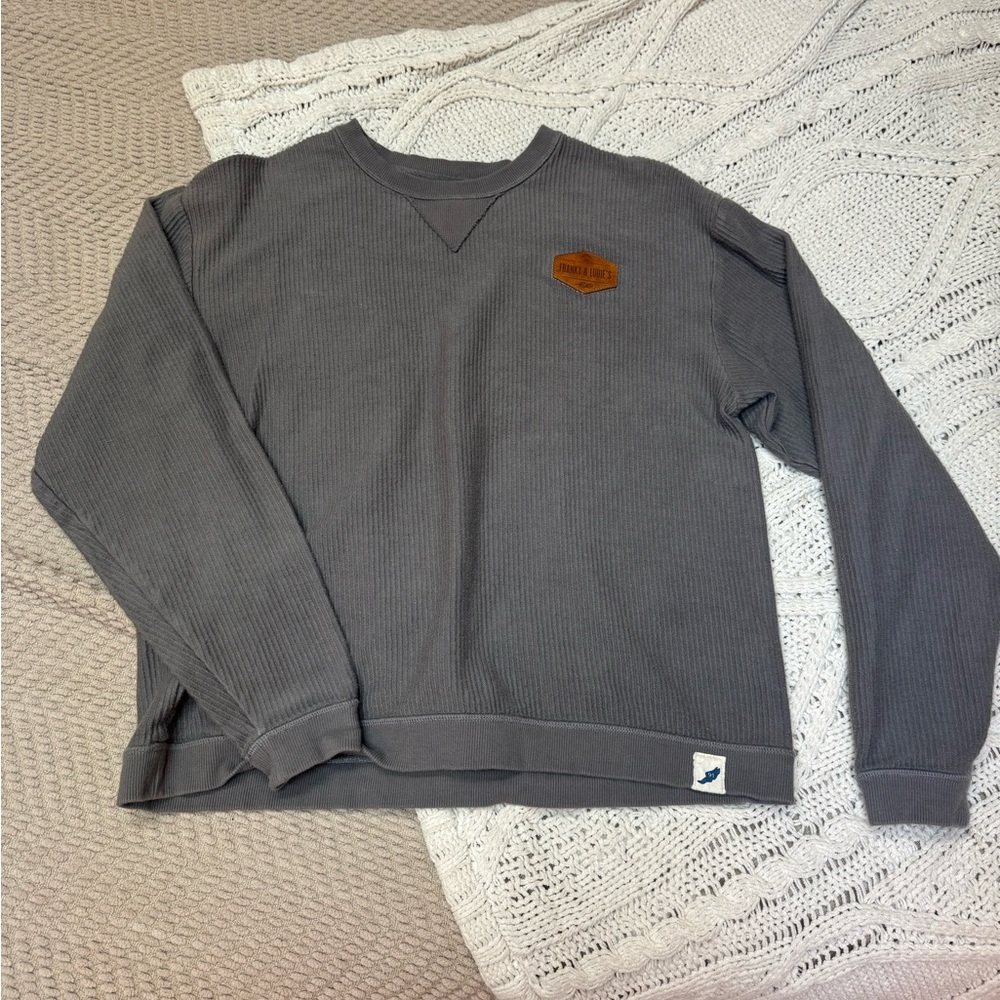 Unwind by League crewneck, from Frankie & Louie’s at Lake Ozark
